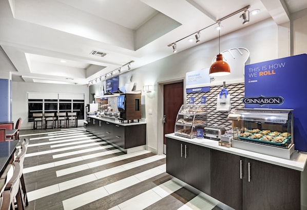 Free buffet breakfast