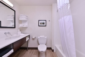 Kostenlose Toilettenartikel, Haartrockner, Handtücher