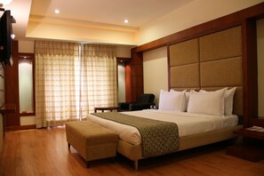 Executive-Doppelzimmer, 1 Doppelbett | Wohnzimmer