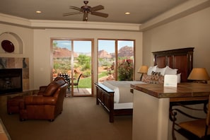 Luxury Studio, Kitchenette | Premium bedding, pillowtop beds, individually decorated