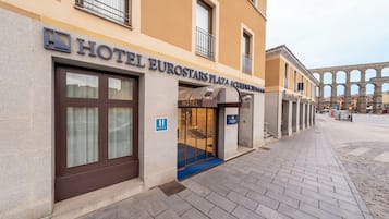 Voorkant van accommodatie