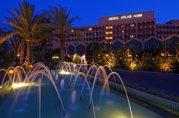 Front of property - evening/night