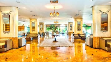 Sala de estar en el lobby
