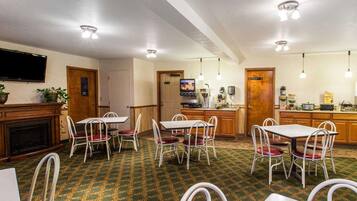 Free daily on-the-go breakfast