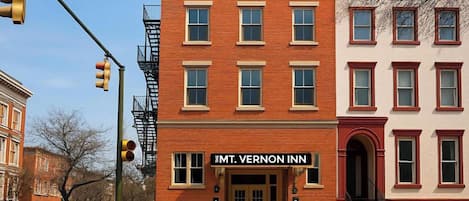 Façade de l’hébergement