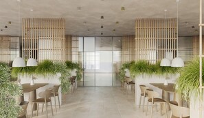 2 restaurantes; se sirven desayunos 