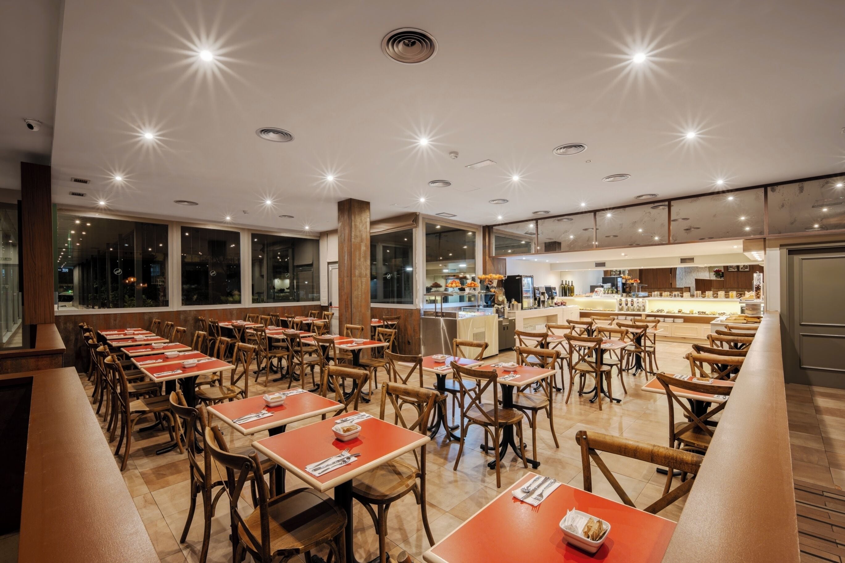 Daily buffet breakfast (EUR 15 per person)