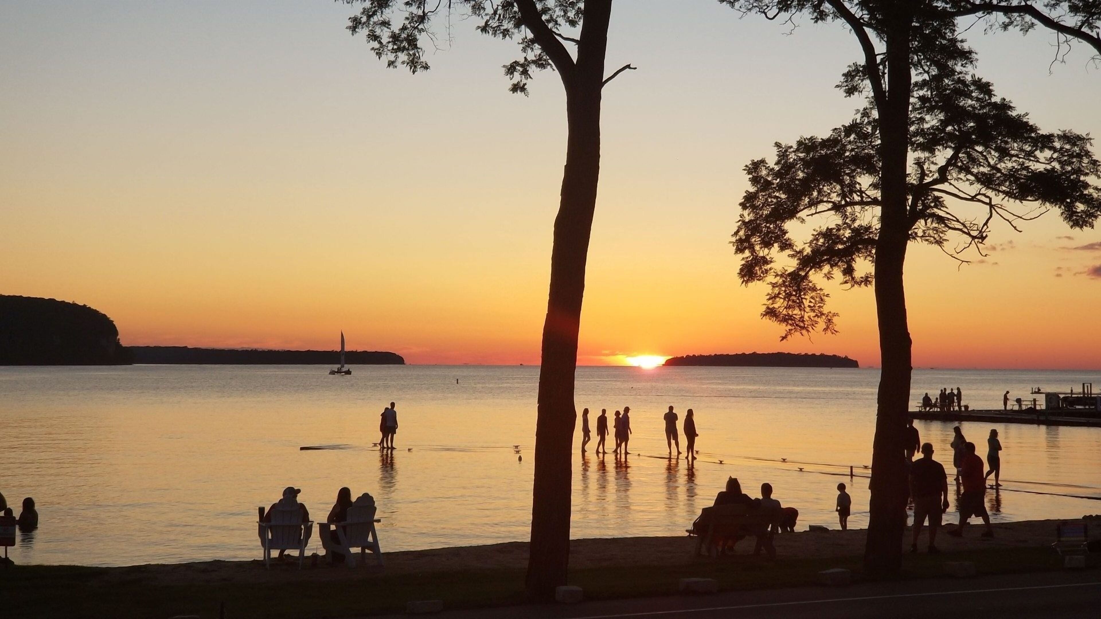 private beach, beach towels, fishing