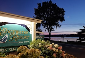 Majoituspaikan julkisivu