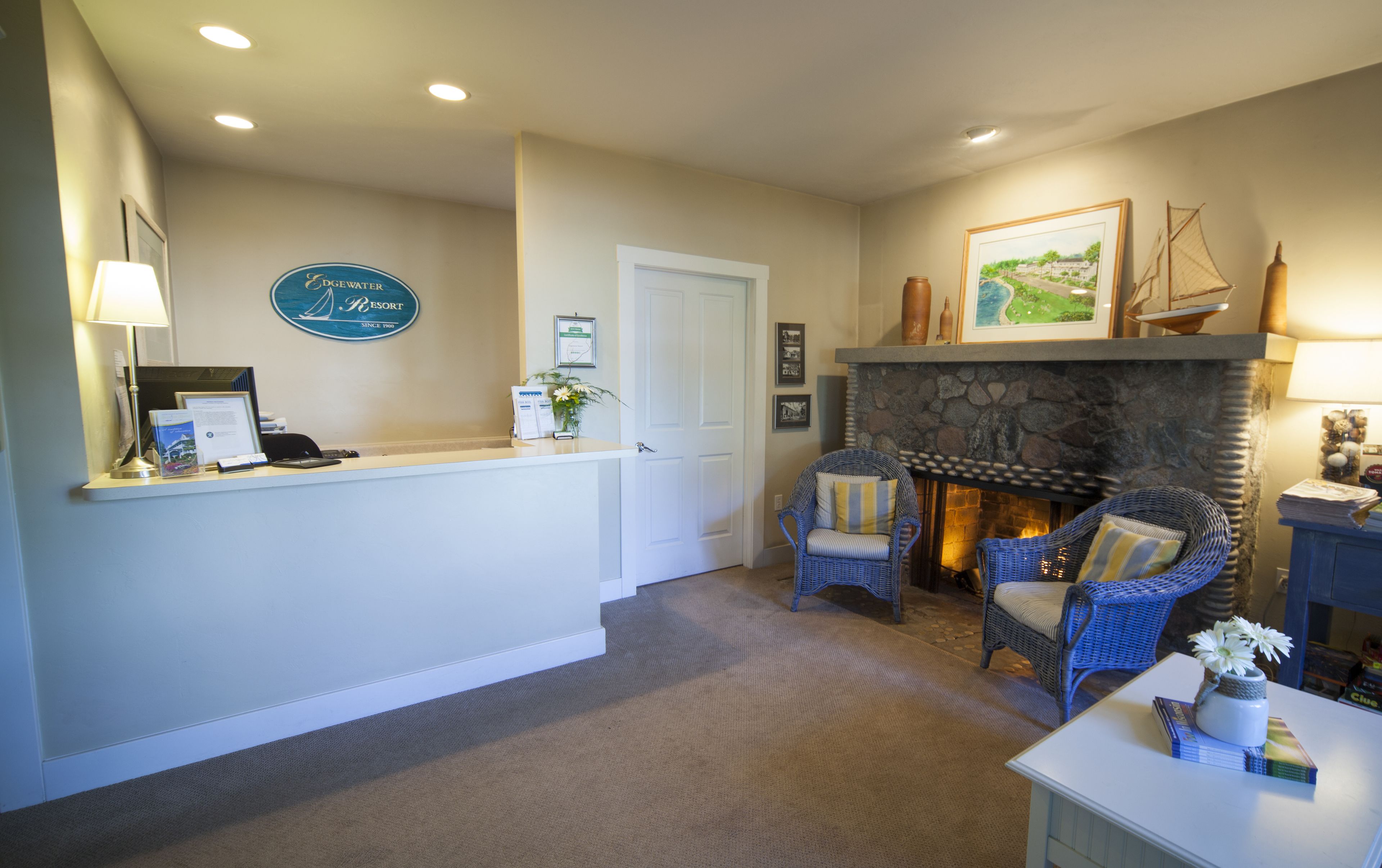 check-in/check-out kiosk