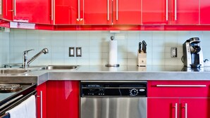 Suite urbana, 1 habitación | Cocina privada