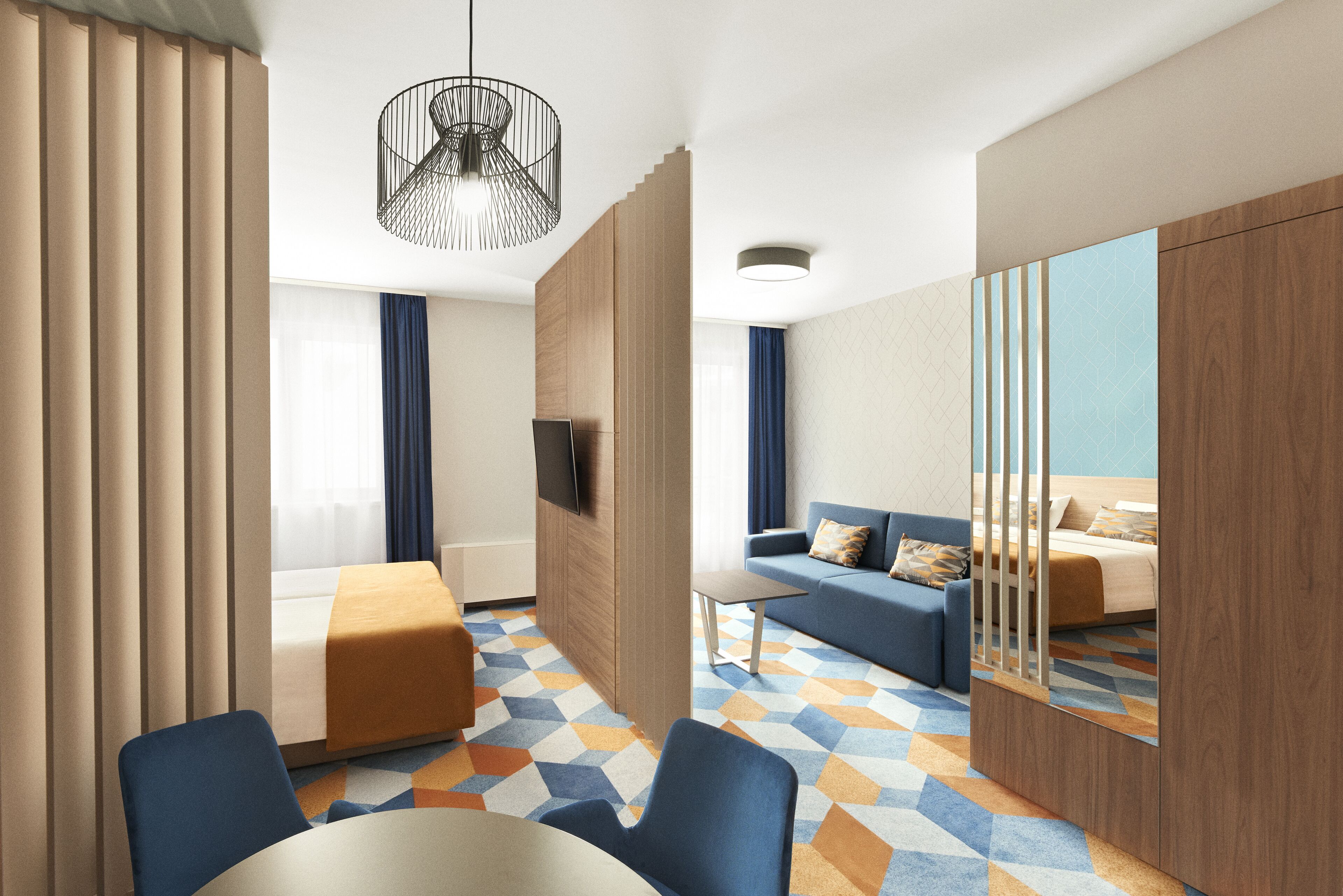 1 bedroom, in-room safe, desk, blackout curtains