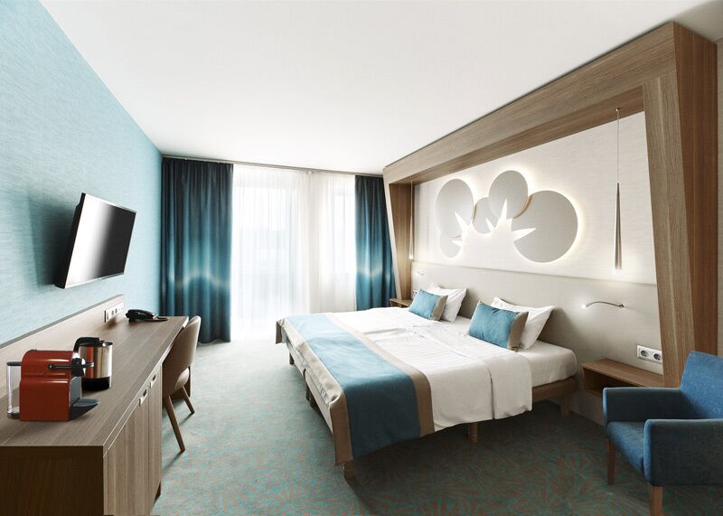 In-room safe, desk, blackout curtains, free WiFi