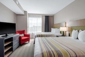 In-room safe, blackout drapes, soundproofing, iron/ironing board