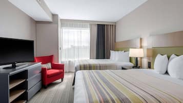 In-room safe, blackout drapes, soundproofing, iron/ironing board