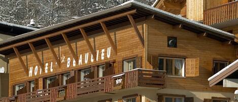 Façade de lâhĂ©bergement