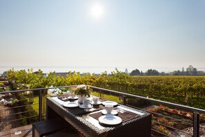 Terrace/patio - Burgunderhof Hotel - Adults Only (Hagnau)