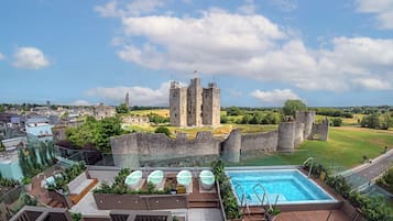 Rooftop pool