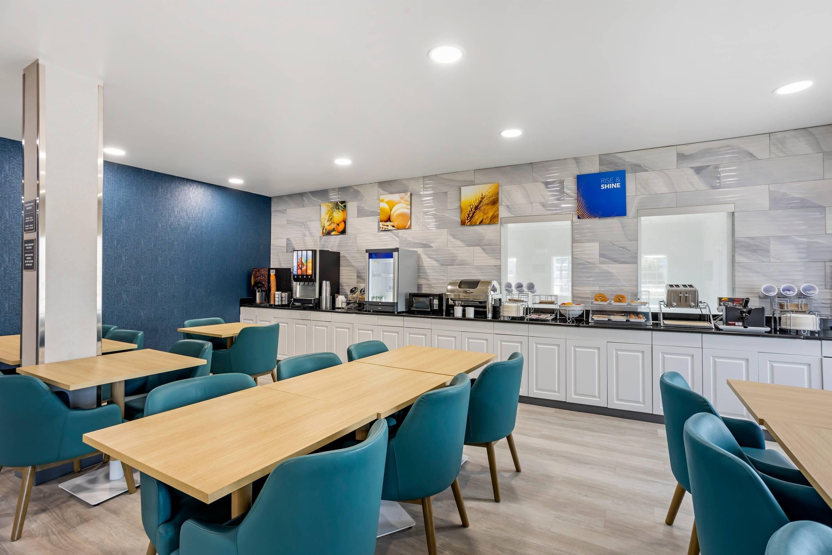 Desayuno buffet incluido todos los días 