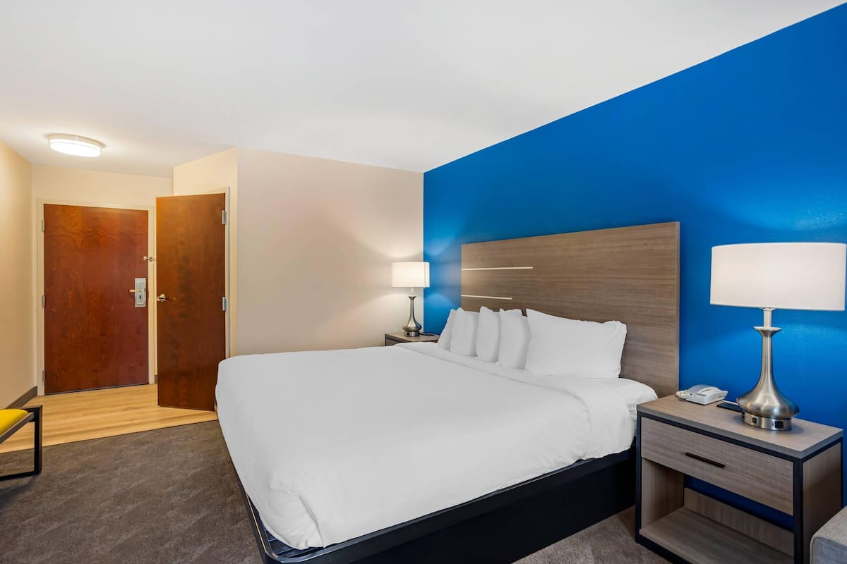 Suite, 1 trÚs grand lit, non-fumeur | Literie de qualité, coffre-fort, bureau