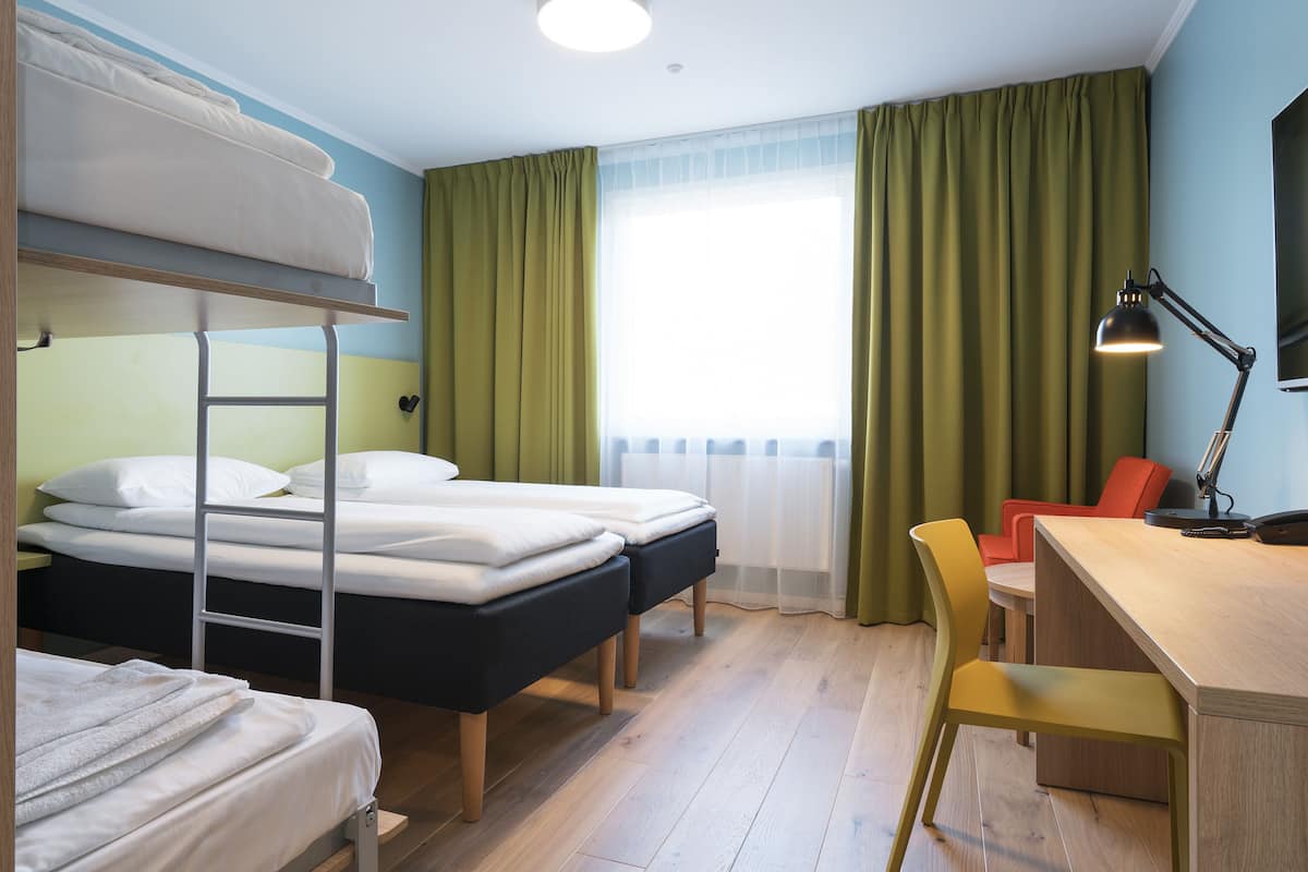 family room, 2 single beds, non smoking (standard) | desk, blackout curtains, soundproofing, free wifi