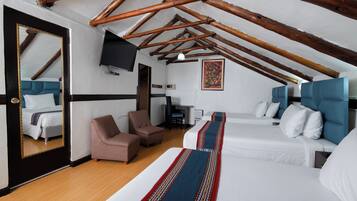 Economy Triple Room | 10 bedrooms, in-room safe, desk, free WiFi