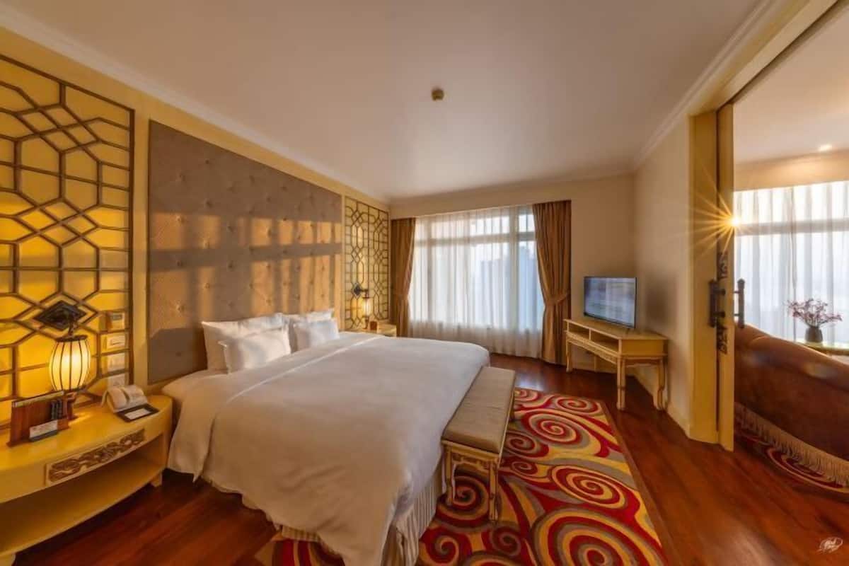 1 dormitorio, ropa de cama de alta calidad, edredones de plumas