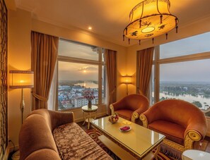 Imperial Suite | Living area | 40-inch TV with cable channels