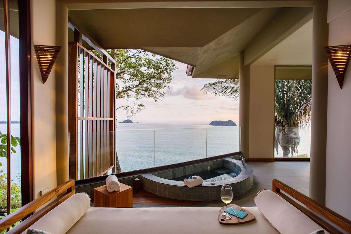 Ocean View Premium Suite | Premium bedding, free minibar, in-room safe, desk