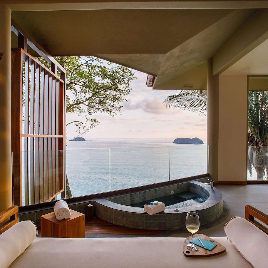 Ocean View Premium Suite | Premium bedding, free minibar, in-room safe, desk