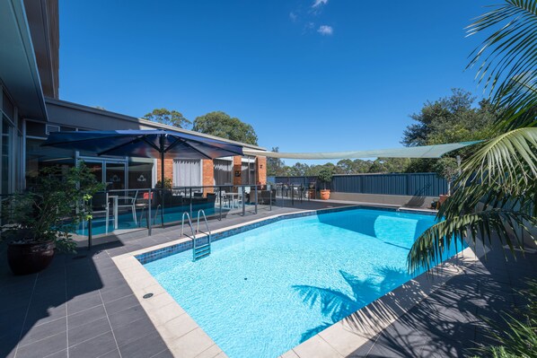 Alberca al aire libre 