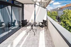 Suite monolocale Junior, non fumatori, balcone | Vista balcone