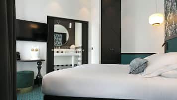 Literie de qualité supérieure, coffres-forts dans les chambres