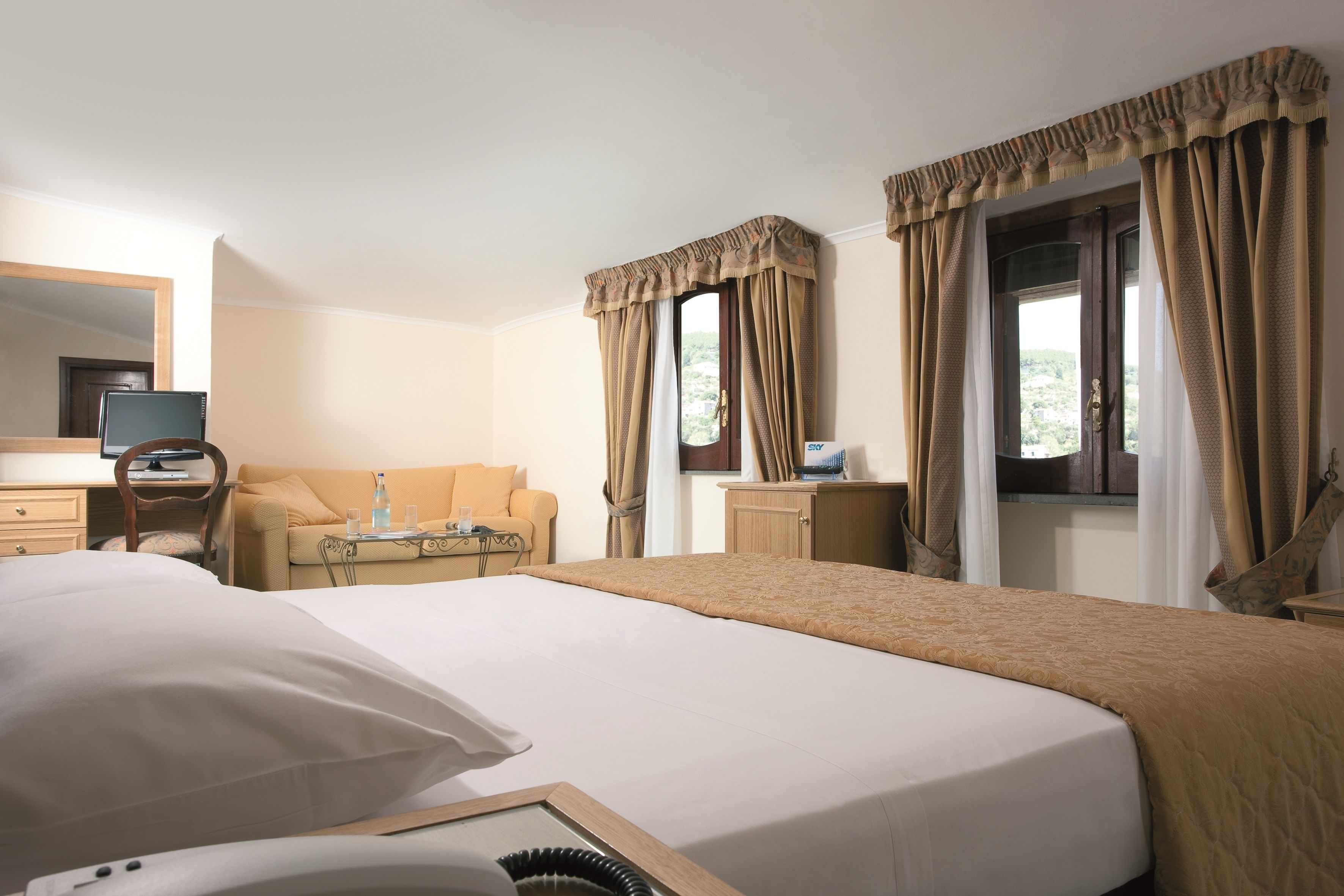 classic triple room | premium bedding, down duvets, memory-foam beds, minibar