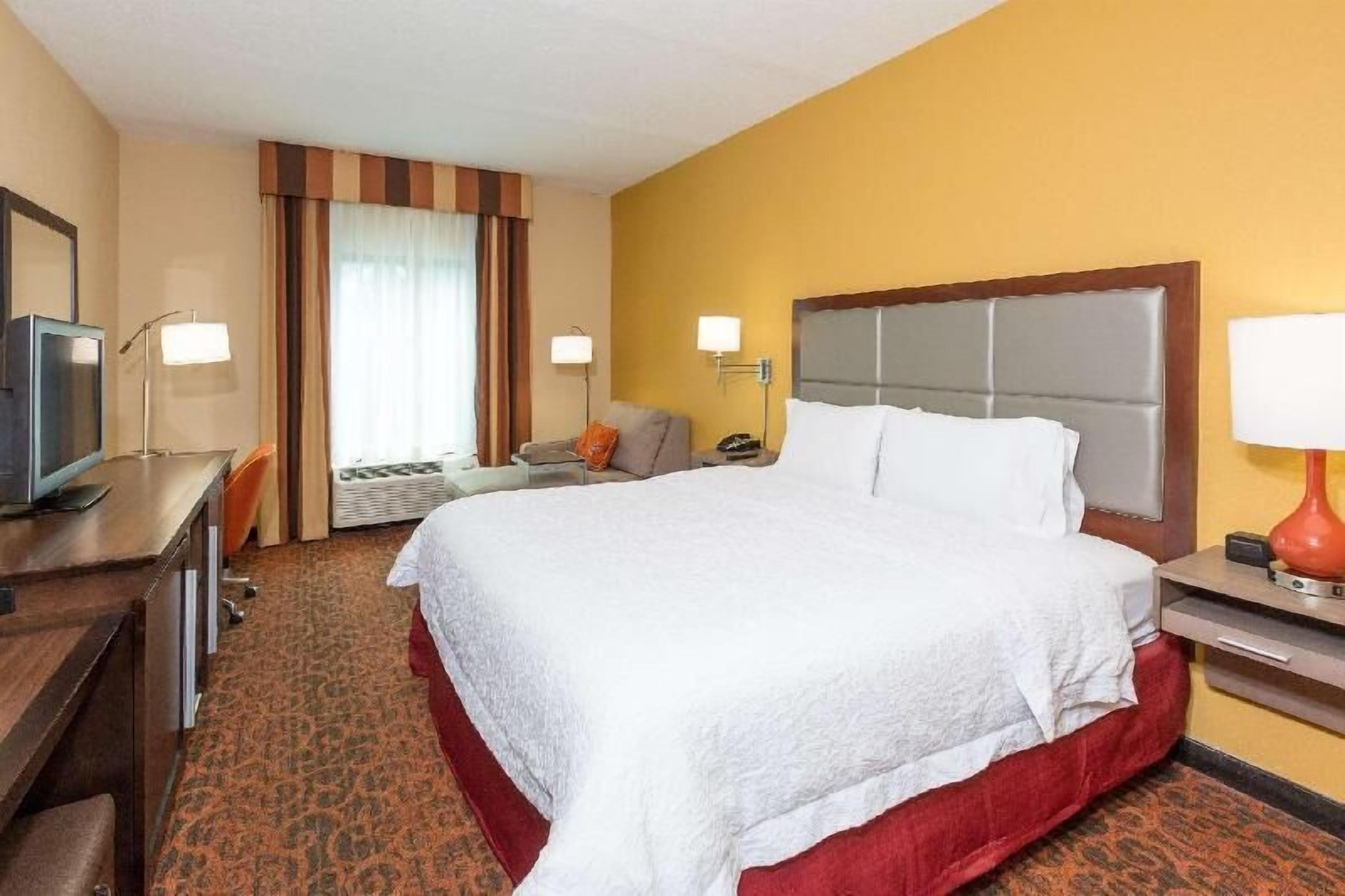 In-room safe, desk, blackout curtains, iron/ironing board