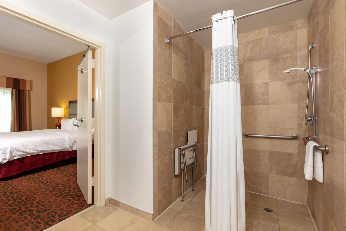 studio, accessible, non smoking | bathroom shower