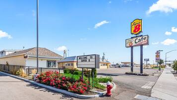 Voorkant van accommodatie