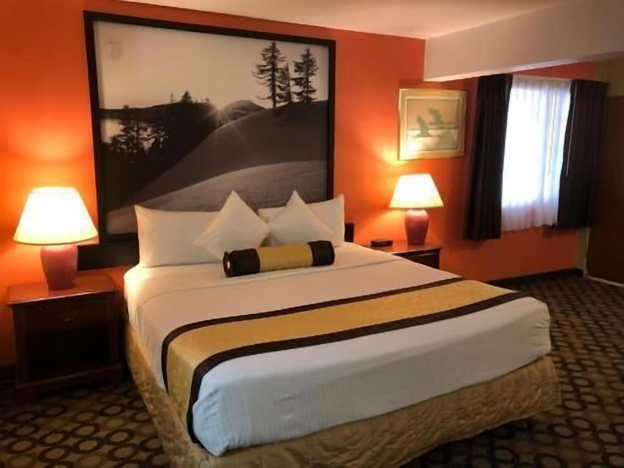 Pillow-top beds, desk, free WiFi, bed sheets