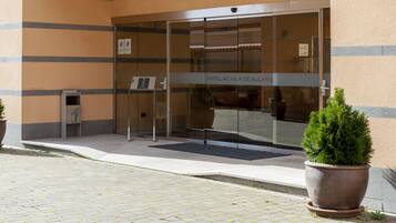 Entrée de l’hébergement