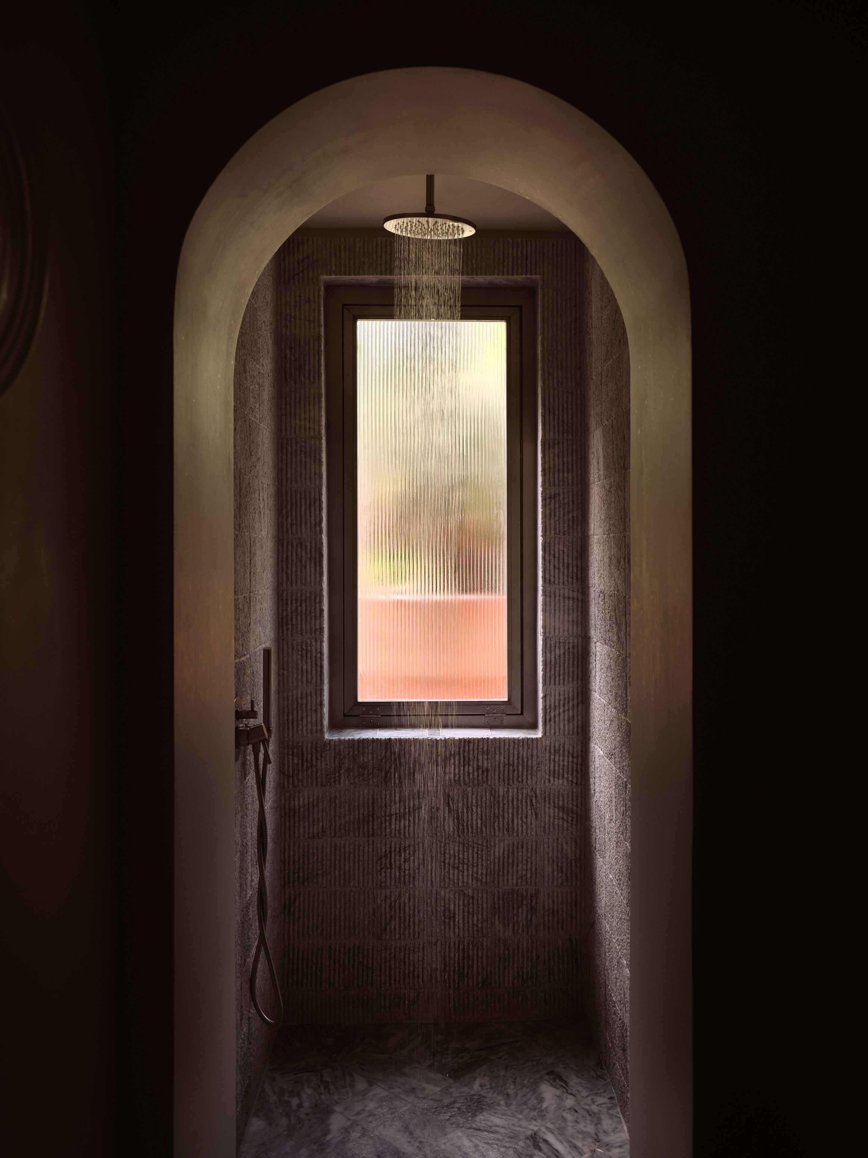 studio suite, garden area | bathroom | shower, free toiletries, hair dryer, bathrobes