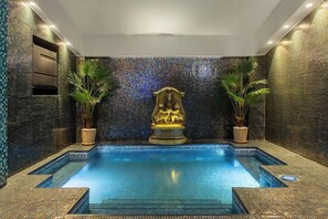 Salas de tratamiento para parejas, masajes con piedras calientes
