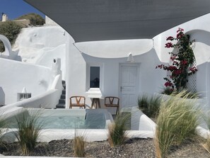 Superior Studio Suite Caldera View | Terrace/patio - Nomikos Villas (Santorini)