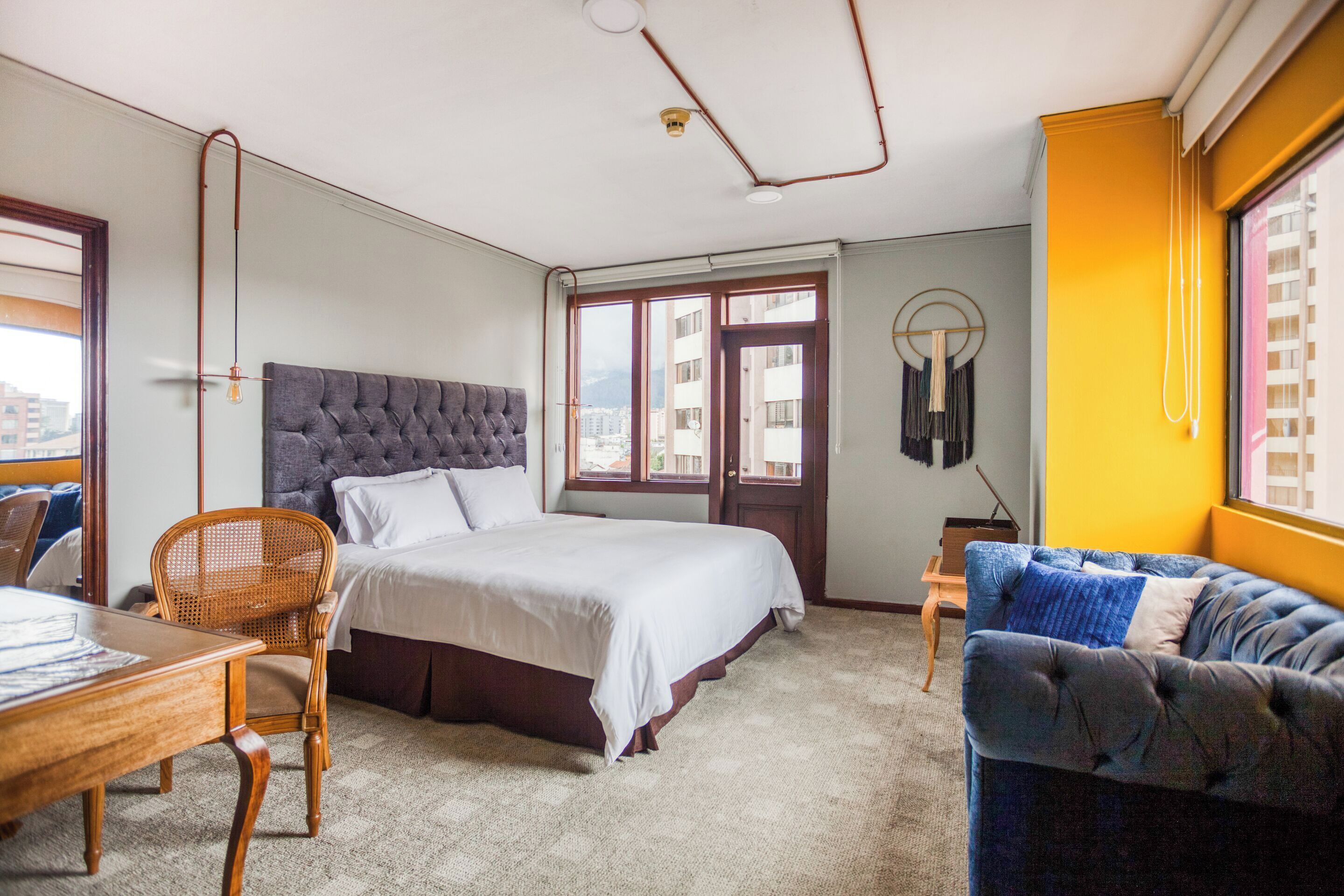 Blackout curtains, rollaway beds, free WiFi