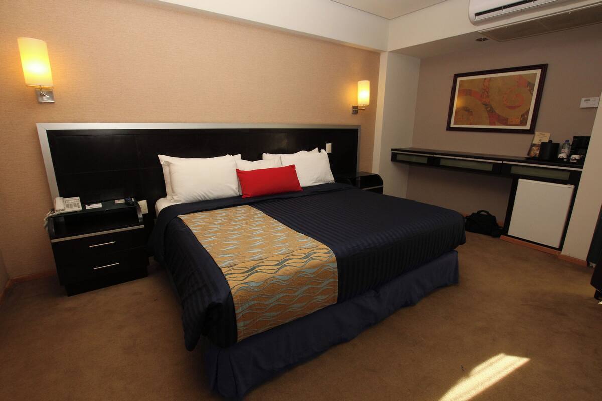 executive room | down duvets, desk, blackout curtains, free wifi