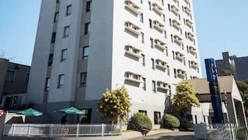 Façade de l’hébergement