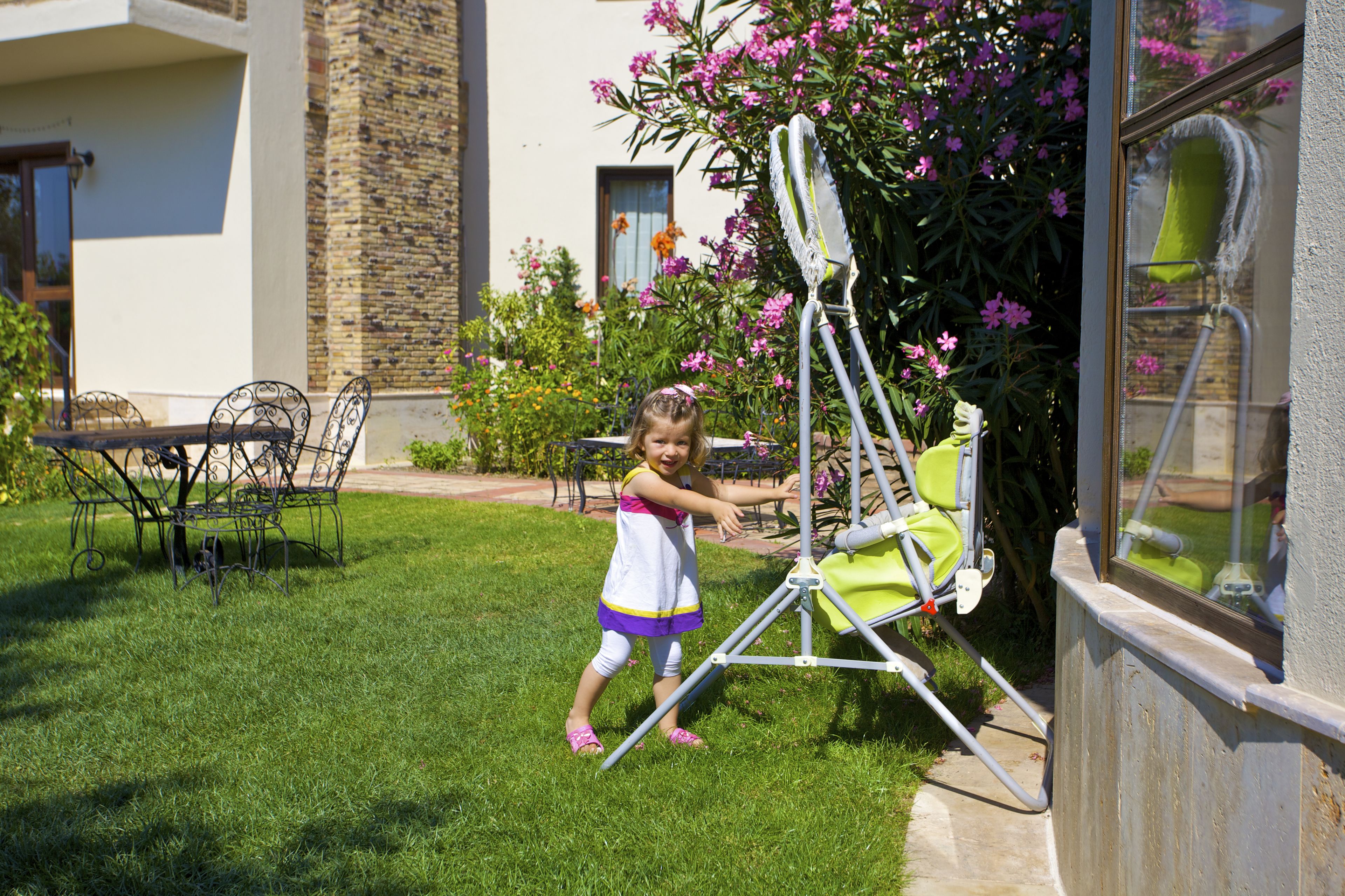 Área de juegos infantiles al aire libre