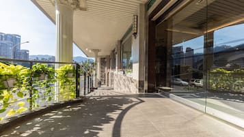 Entrada de la propiedad