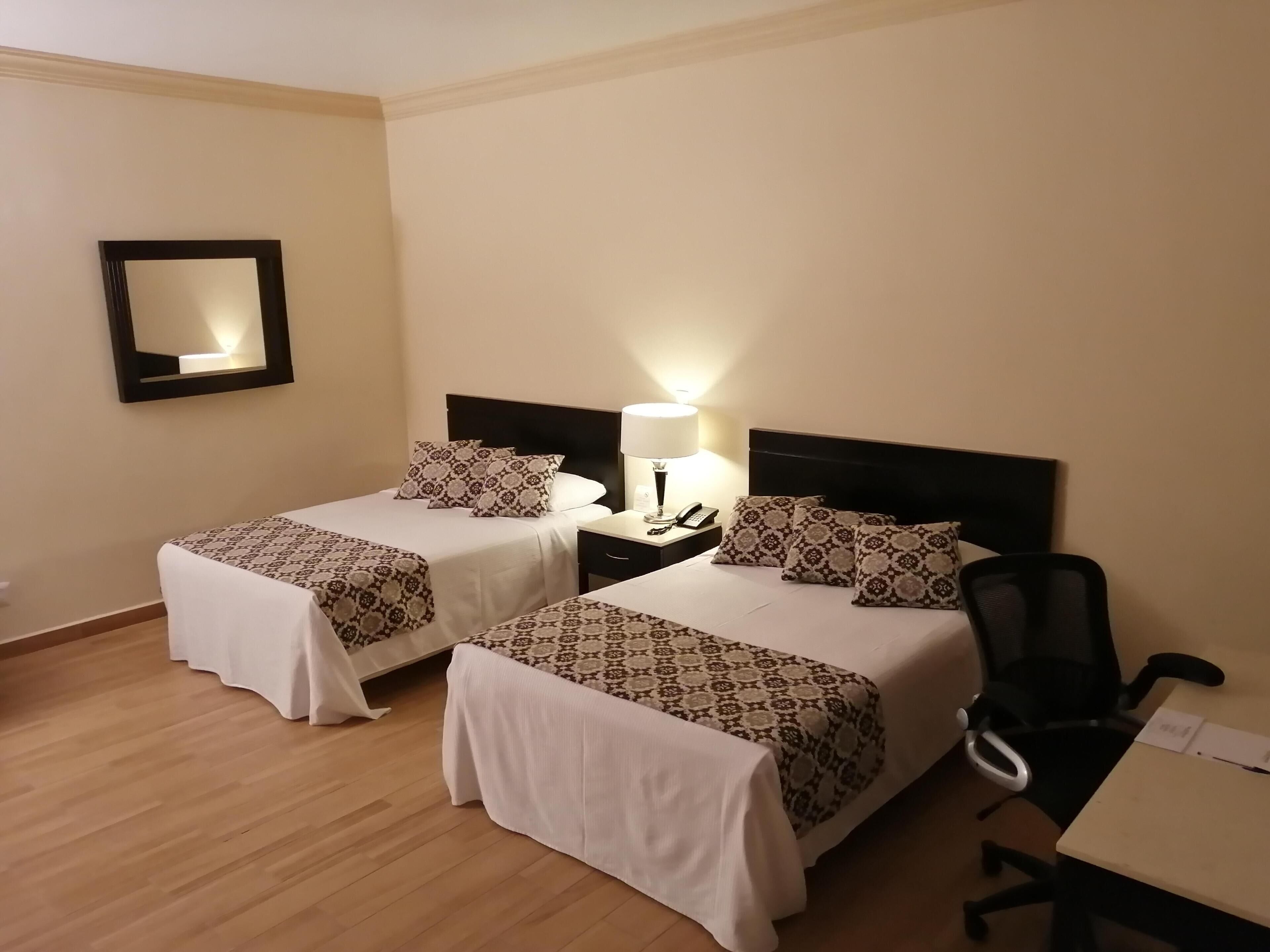Individually furnished, laptop workspace, blackout curtains