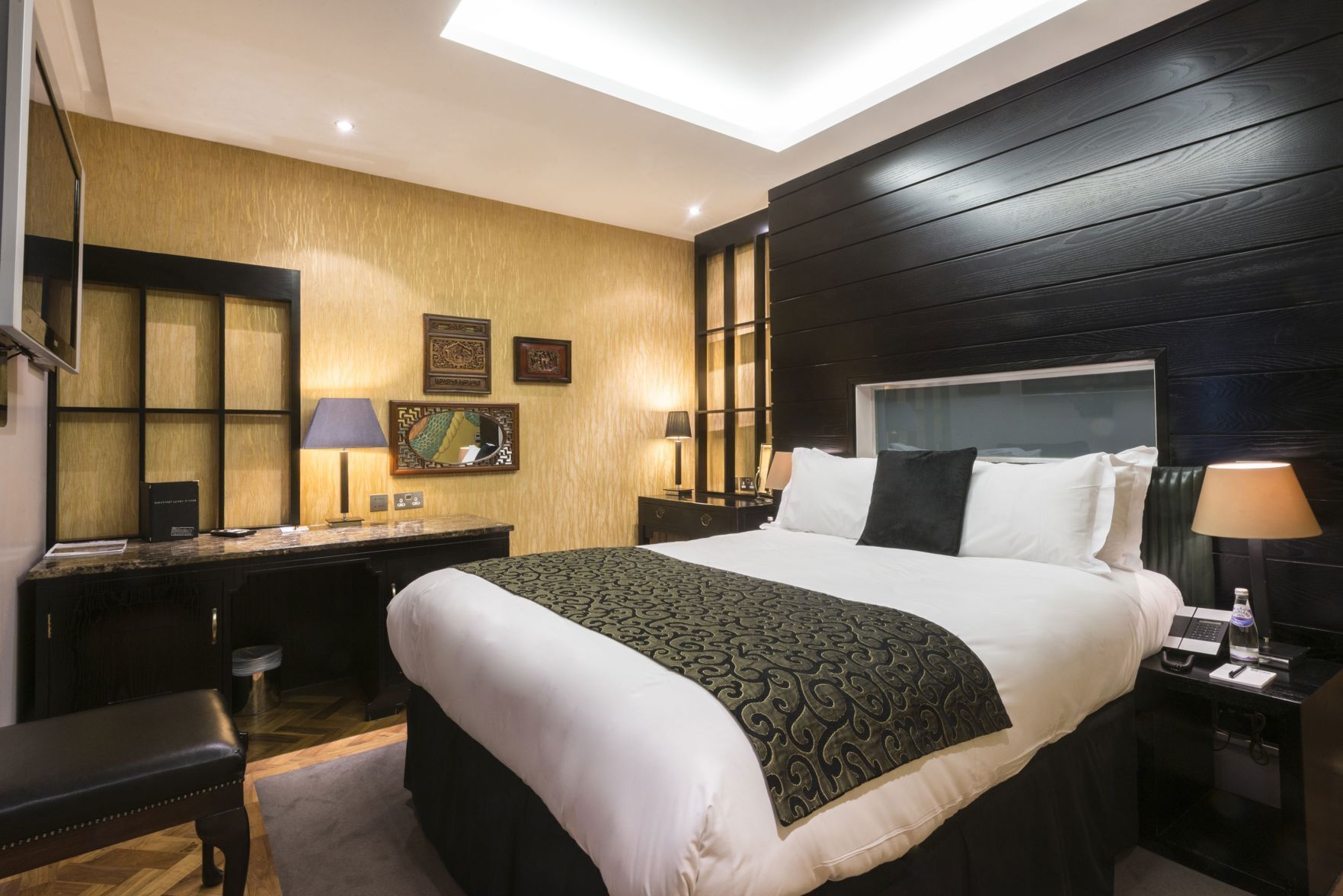 Premium bedding, minibar, in-room safe, desk