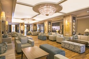 Sala de estar en el lobby